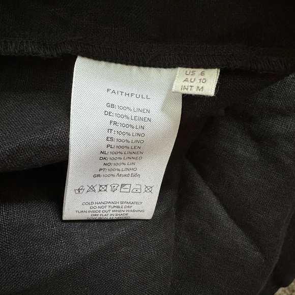 Faithful the Brand Raynara Maxi Dress Black - Picture 7 of 8